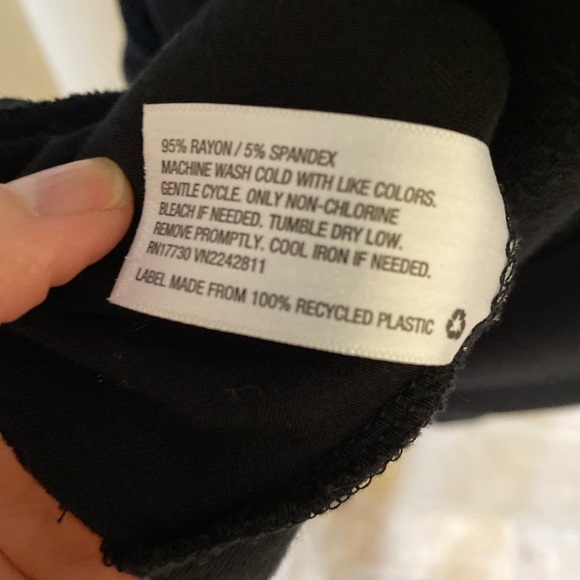 Mossimo Supply Co. Black Criss-Cross Detail Dress - Picture 5 of 5